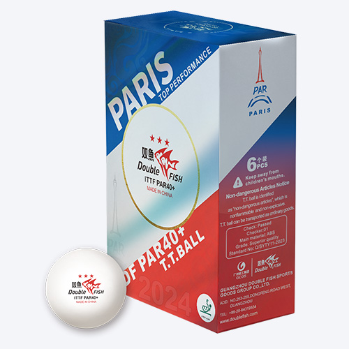 Original Double Fish PAR40+ 3-Stars Ping Pong Balls