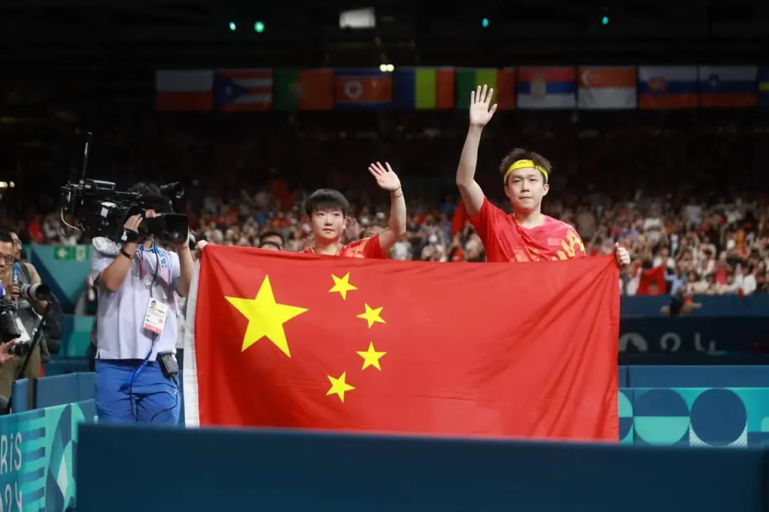  Pisces table tennis products witnessed Wang Chuqin/Sun Yingsha’s first mixed doubles table tennis gold medal in the Paris Olympics